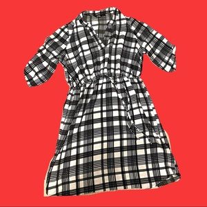 Sz L Mlle Gabrielle Shirt Dress